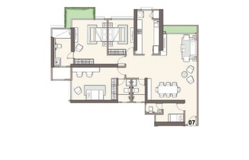  3 BHK Apartment at Marathon Monte South, Byculla West – for Sale