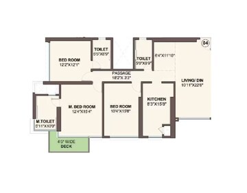  3 BHK Apartment at Marathon Montesouth 2, Byculla West – for Sale
