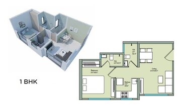  1 BHK Apartment at Marathon Neohomes, Bhandup West – for Rent