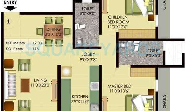 mayfair housing akshay apartment 2bhk 1310sqft1
