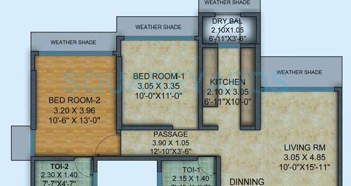 mayfair housing hillcrest apartment 2bhk 675sqft 1