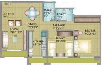 mayfair housing primrose apartment 2 bhk 560sqft 20200228150208