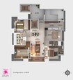 Mehta Lilium 4 BHK Layout