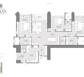 3 BHK 1297 Sq. Ft. Apartment in MICL Aaradhya Avaan
