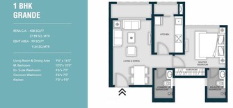 1 BHK Apartment For Resale in MICL Monteverde Dahisar East Mumbai  7225536