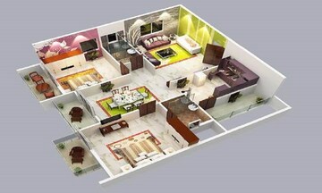  2 BHK Apartment at Mittal Ruia Park, Juhu – for Sale