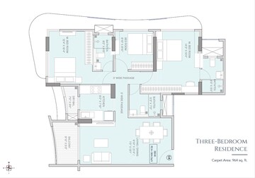  3 BHK Apartment at Mittal Urna 71P, Borivali East – for Sale