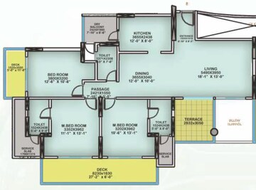  3 BHK Apartment at Nahar Amrit Shakti Yvonne, Chandivali – for Sale