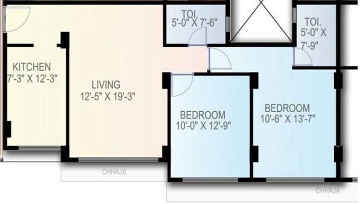 Other, naman-habitat 2 Bedroom 769 Sq.Ft. Apartment In Andheri West Mumbai 8776570
