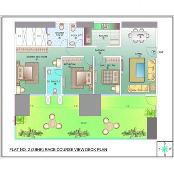  3 BHK Apartment at Nathani Heights, Dalal Estate – for Sale