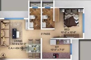 1 BHK Apartment at Navkar Manisha, Dahisar East – for Sale