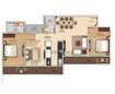 Neelkanth Enclave C Wing Arihant 3 BHK Layout
