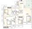 Neptune Living Point 3 BHK Layout