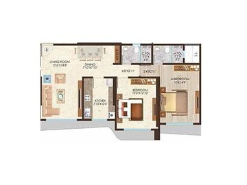  2 BHK Apartment at Nicco Residency, Jogeshwari East – for Sale