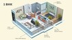 Nine Star Prestige 1 BHK Layout