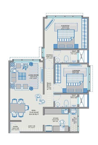 2 BHK Apartment For Resale in Nirmal Milan Apartment Vile Parle East Mumbai  6663078