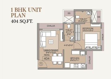  1 BHK Apartment at NVN ODC 1, Goregaon West – for Rent