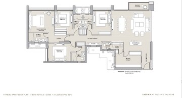  4 BHK Apartment at Oberoi Enigma, Mulund West – for Sale