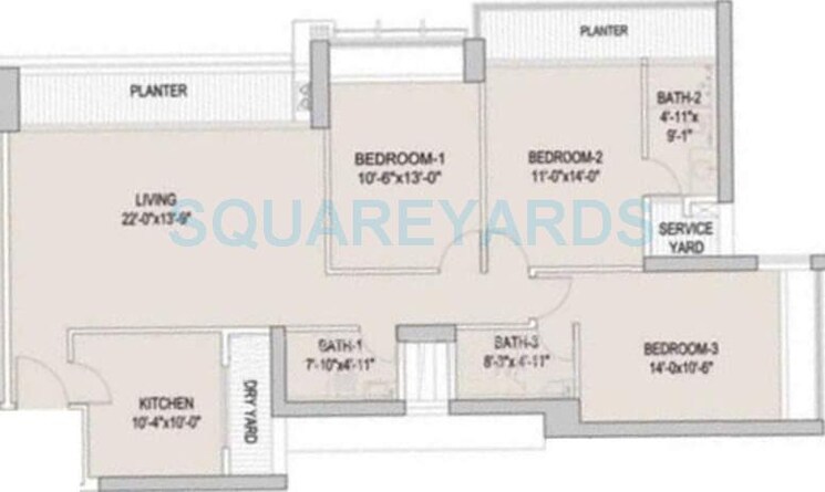 Other, oberoi-realty-exquisite 3 Bedroom 1350 Sq.Ft. Apartment In Goregaon East Mumbai 8790776
