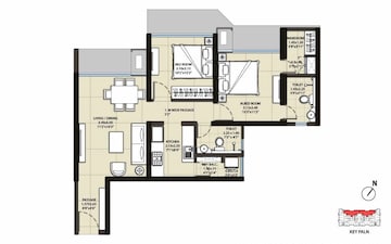 2 BHK Apartment at Omkar Ananta, Goregaon East – for Sale