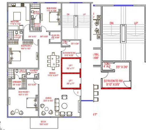 3 BHK 3210 Sq. Ft. Apartment in Orbit Bloom