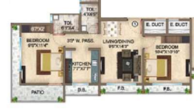 ornate enclave apartment 2 bhk 900sqft 20211423111404