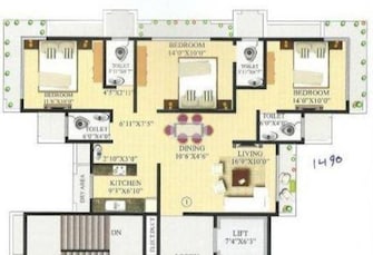 3 BHK Apartment For Resale in Ornate Universal Nutan Annexe Goregaon West Mumbai  6540148