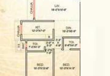 2 BHK Apartment at Ostwal Tower, Shimpoli – for Rent