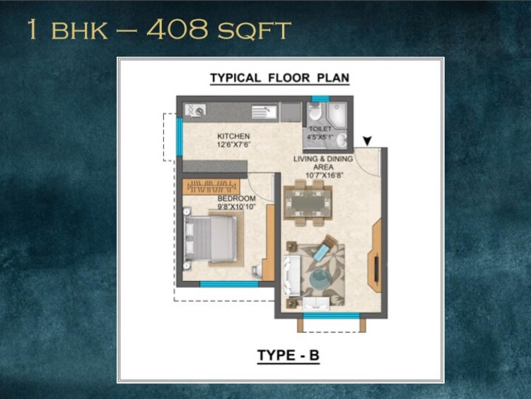 ozone one residences apartment 1bhk 408sqft 1