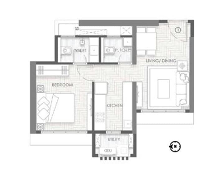  1 BHK Apartment at Paradigm Alaya, Oshiwara – for Sale