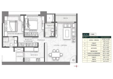  2 BHK Apartment at Paradigm Anantaara, Shimpoli – for Sale