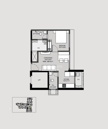  1 BHK Apartment at Paradigm Antalya, Oshiwara – for Sale