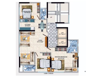  3 BHK Apartment at Paradigm Casa Palazzo, Borivali East – for Sale