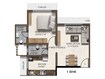 PCPL Tiara CHS 1 BHK Layout
