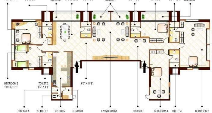 peninsula ashok towers apartment 5 bhk 3855sqft 20211127131111