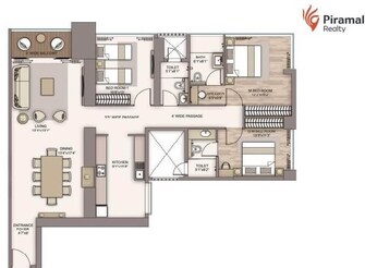 3 BHK Apartment For Resale in Piramal Aranya Byculla Mumbai  7404229