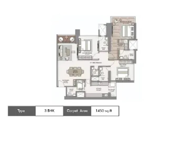 Other, piramal-mahalaxmi 3 Bedroom 1351 Sq.Ft. Apartment In Mahalaxmi Mumbai 9332445