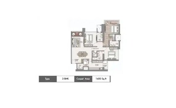  3 BHK Apartment at Piramal Mahalaxmi Central Tower, Arthur rd – for Rent