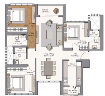  3 BHK Apartment at Piramal Revanta Ravin, Mulund West – for Sale