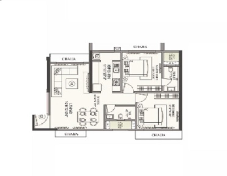 Other, poonam-vaishno-heights 2 Bedroom 660 Sq.Ft. Apartment In Malad East Mumbai 8890222