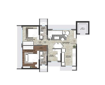  2 BHK Apartment at Prabhat Bageshree, Goregaon East – for Sale