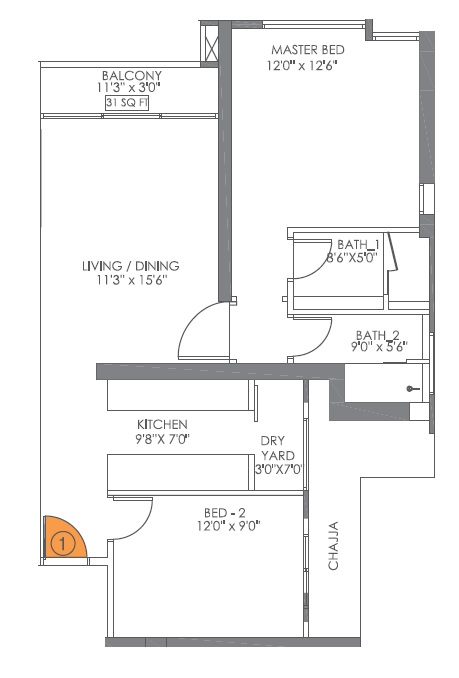 Radius Imperial Heights Epitome Floor Plans - Goregaon West, Mumbai