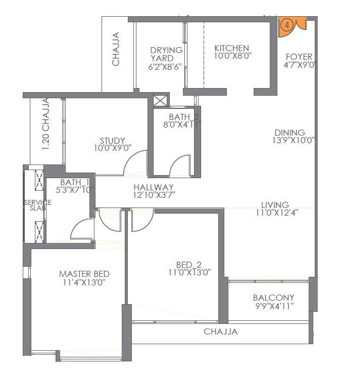 radius imperial heights epitome apartment 2 bhk 1030sqft 20213918173954