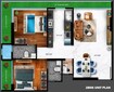 Raghav One45 2 BHK Layout