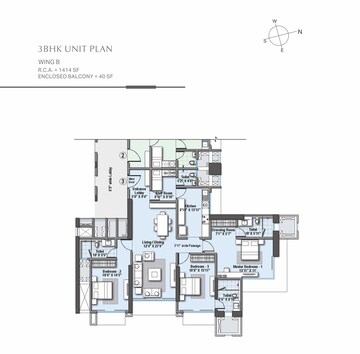  3 BHK Apartment at Raheja Imperia, Worli – for Sale