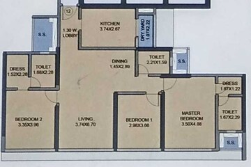  3 BHK Apartment at Raj White City, Kandivali East – for Sale
