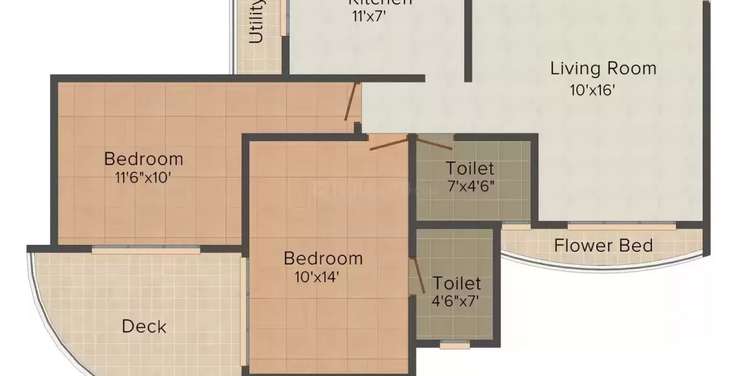 rajendra dolphin tower apartment 2bhk 646sqft21