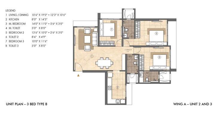 Other, rajesh-raj-infinia 3 Bedroom 1095 Sq.Ft. Apartment In Malad West Mumbai 8986717