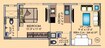 Rajmudra Rajlaxmi Heights CHS 1 BHK Layout