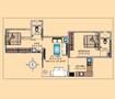 Rajmudra Rajlaxmi Heights CHS 2 BHK Layout